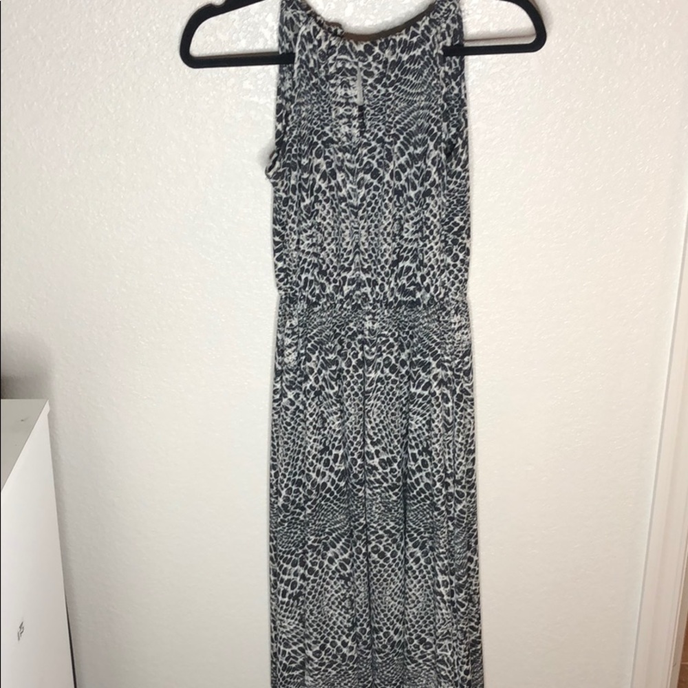 Kenneth Cole snake print summer maxi dress